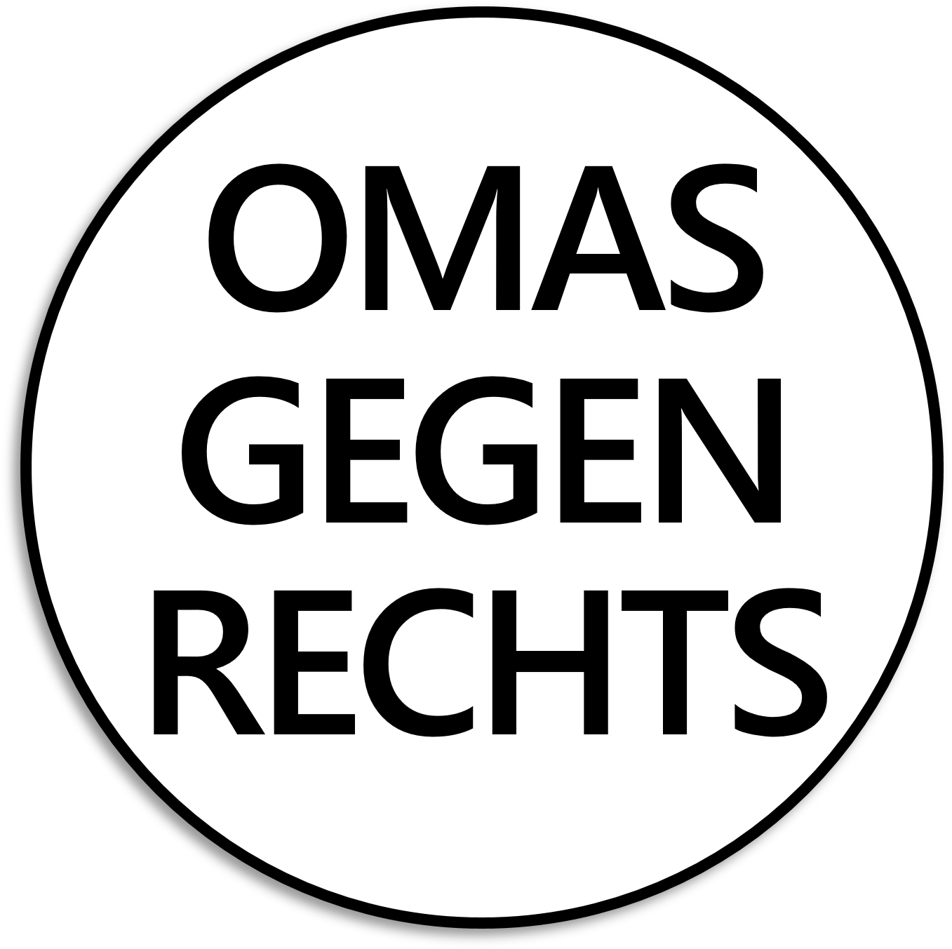OMAS GEGEN RECHTS Logo